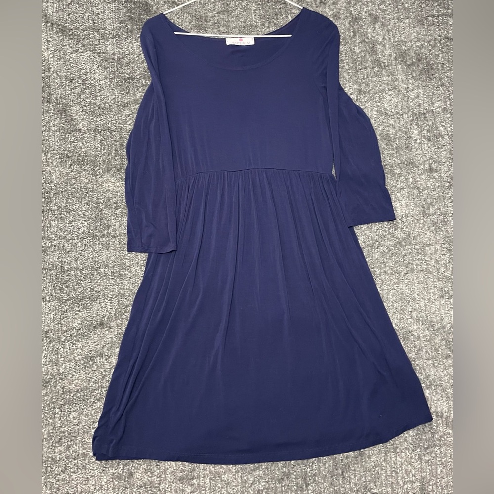Stylish Navy Blue Garment